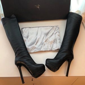 BRAND NEW Giuseppe Zanotti Eva Leather Boots